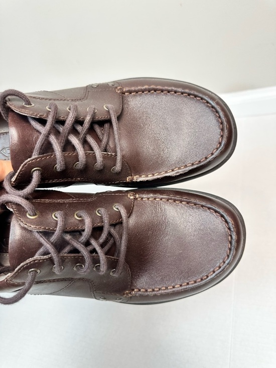 Dansko Mens Wyatt Brown Leather Dress Casual Shoes Size EU 42